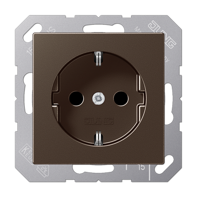 SCHUKO®-розетка 16 A / 250 B ~ A1520KISW A1520KIMO, фото 1