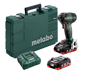 Акумуляторний ударний гайковерт Metabo SSD 18 LTX 200 BL, 4.0 А·год Безкоштовна доставка по Україні!