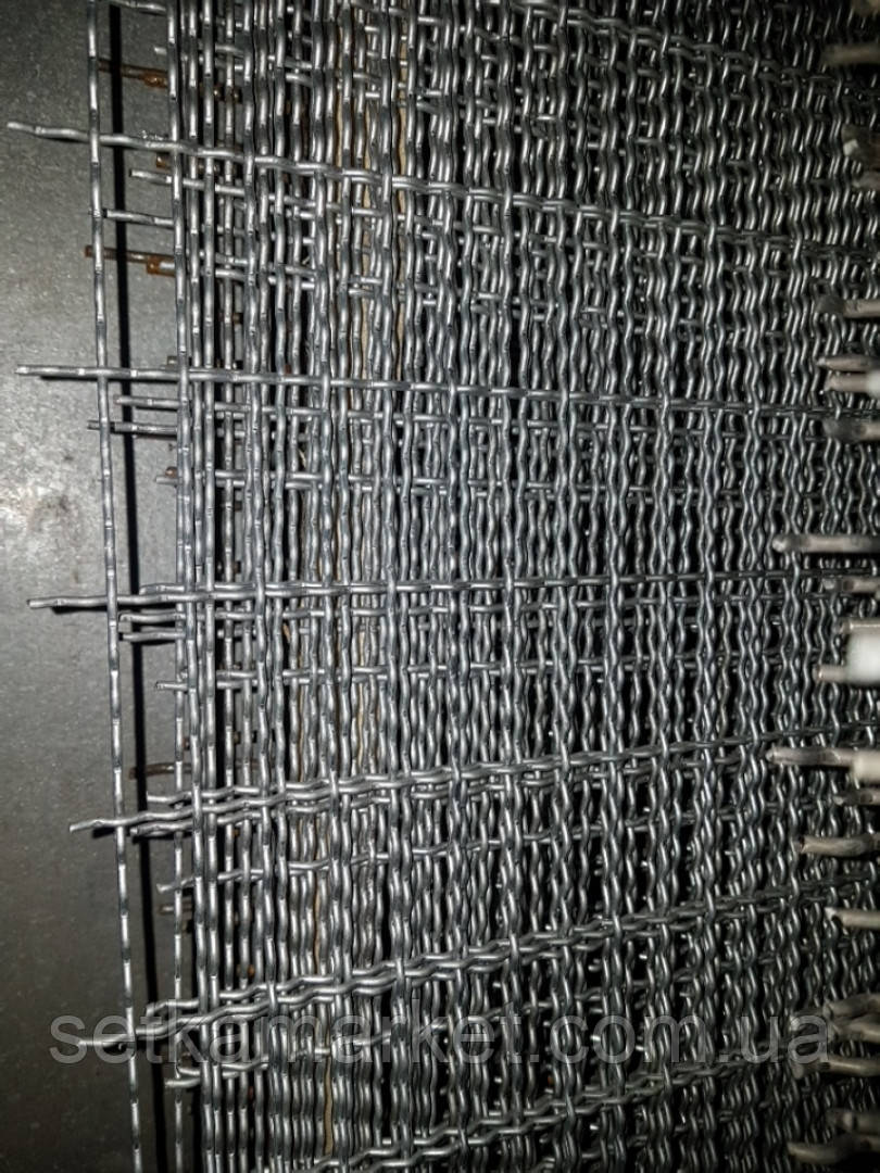 Сетка Канилированная, Ячейка 16х50 мм, Проволока 2.5 мм. Оцинкованная ...