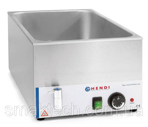 Марміт зі зливним краном KITCHEN LINE Hendi – GN 1/1-150 238912