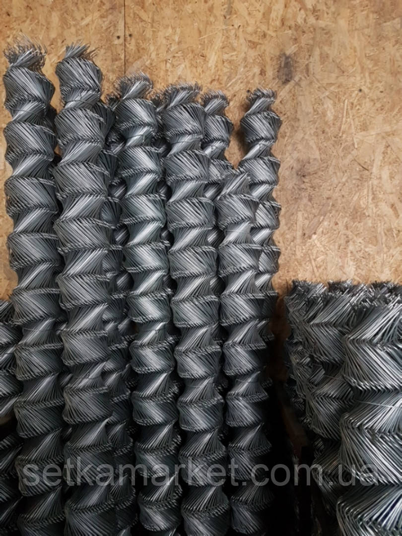 Рабица, Ячейка 60х60, Диаметр 2.0, Рулон 1.8х10 Оцинкованная: продажа ...