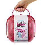 Набір з лялькою L.O.L. Сердце-сюрприз у рожевому кейсі/L.O.L. Bubbly Surprise (Pink) with Doll and Pet, фото 6