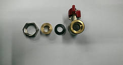 Кран с американкой.