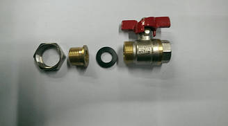 Кран с американкой.