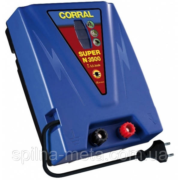 Генератор импульсов для электропастуха Corral Super N3500, 5.5 Дж, 220V - фото 2 - id-p84742767