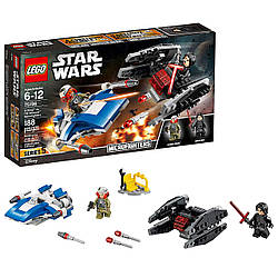 Lego Star wars 75196 Винищувач типу A проти винищувача СІД (Конструктор Лего Старварс Истребитель типа A)