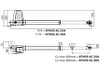 BFT ATHOS AC A25 KIT. Комплект автоматики для двостулкових воріт. Створка до 2.5м., фото 8