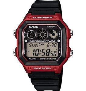 Чоловічий годинник Casio AE-1300WH-4AVEF, фото 1