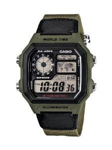 Чоловічий годинник Casio AE-1200WHB-3BV