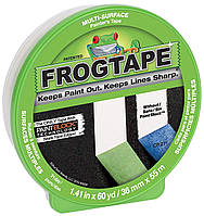 Лента малярная Frogtape, лента для малярных работ 36 мм х 55 м зеленая