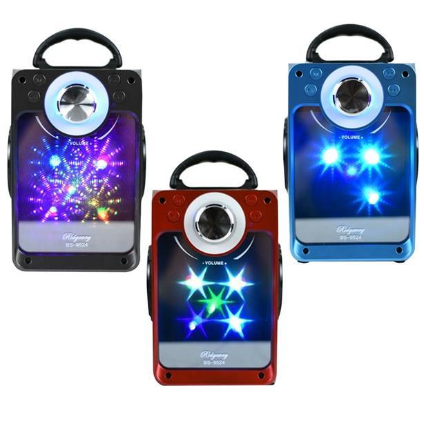 Колонка с блютузом PORTABLE SPEAKER BS-9524 (USB+SD)