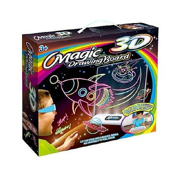 Дошка для малювання Magic 3D Drawing Board YM-124/EL-623 (30 шт./яск)