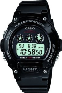 Чоловічий годинник Casio W-214HC-1AVCF