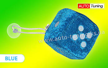 AROMA GAME — Іграшка підвісна "Ігровальна кістка", заготівка під ароматизатор повітря, 1 шт., Blue