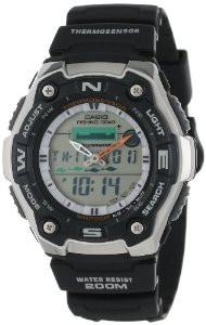 Чоловічий годинник Casio AQW101-1A для рибака, фото 1
