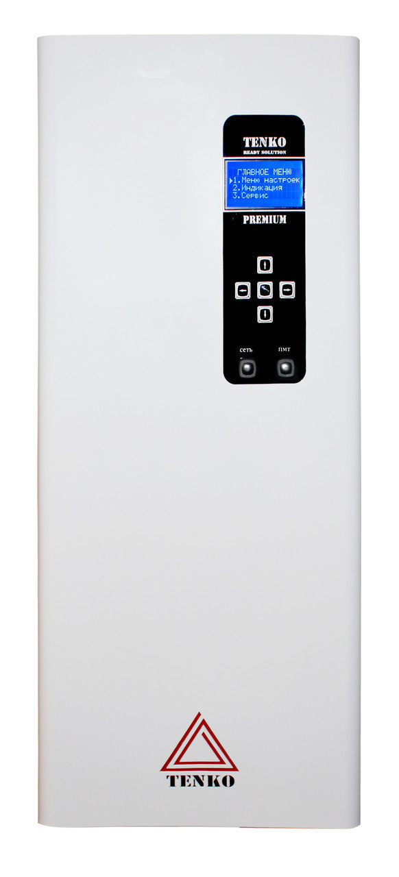 Електричний котел опалення 10,5 кВт Tenko Преміум 380 В ПКЕ, навісний електрокотел для дому безшумний, фото 1