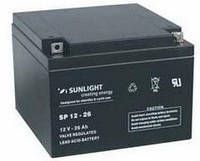 Аккумуляторная батарея SUNLIGHT SP12-26, 12В 26 А*ч