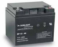 Аккумуляторная батарея SUNLIGHT SP12-40, 12В 40 А*ч