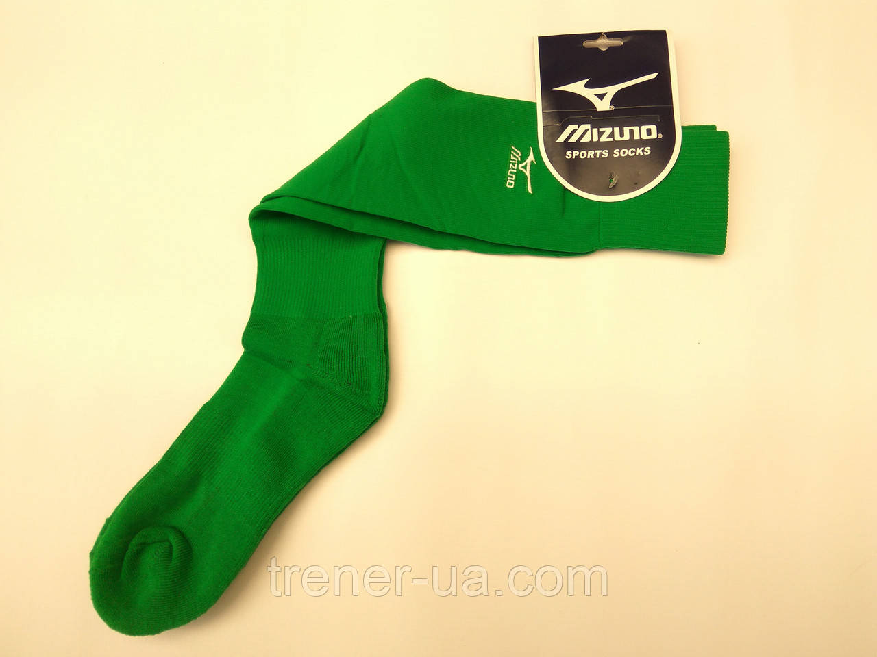 Гетри футбольні в стилі Mizuno зелені 40-45