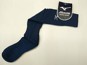 Гетри футбольні в стилі Mizuno темно-сині 40-45