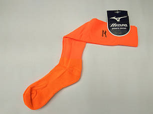 Гетри футбольні в стилі Mizuno жовтогарячі 40-45
