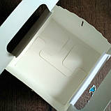 Коробка для торта "Біла" з віконцем 17*17*8,5 см, фото 3