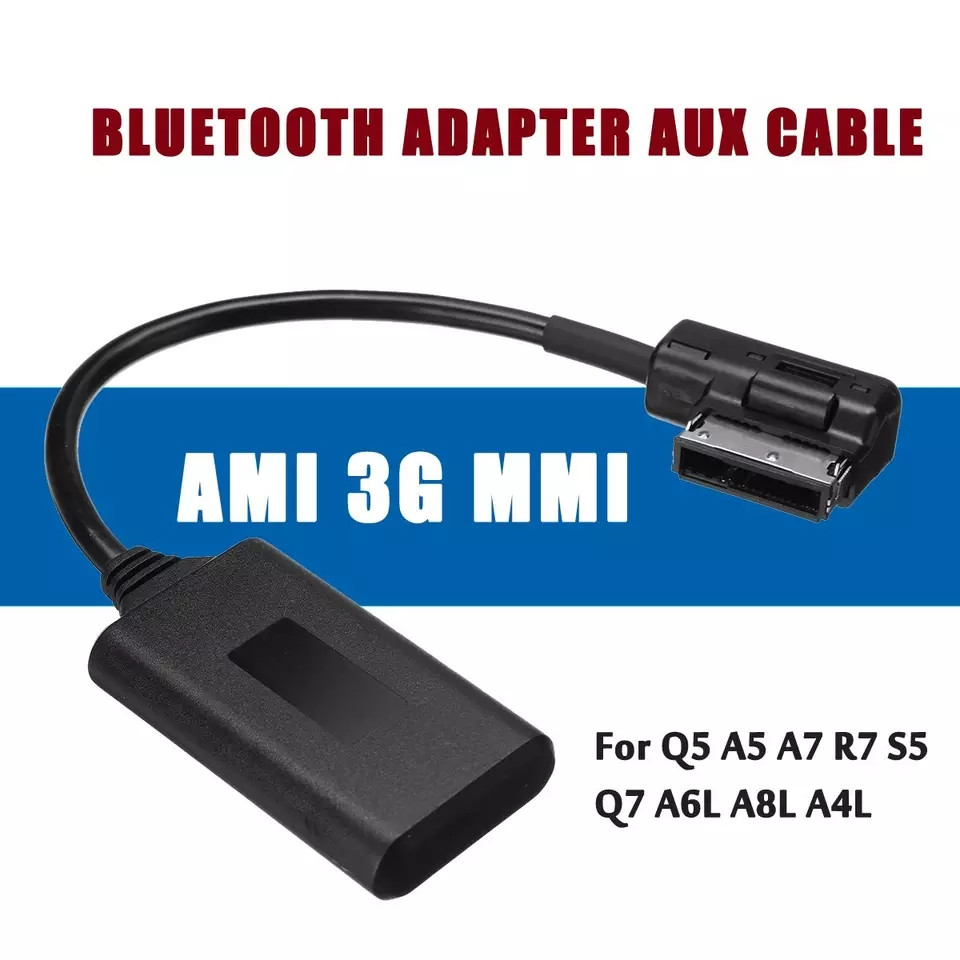 Bluetooth AUX Adapter адаптер для Audi Q5 A5 A7 R7 S5 Q7 A6L A8L A4L VW MMI 3G