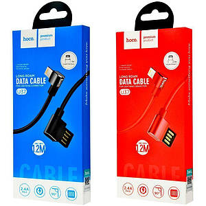 Hoco U37 Long Roam Lightning Cable (1.2m) (2 цвета)