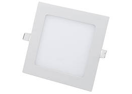 Світлодіодний світильник LED Світильник 6W slim (квадратний) Білий нейтральний