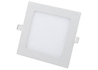 Светодиодный светильник LED Downlight 24W slim (square) Белый нейтральный