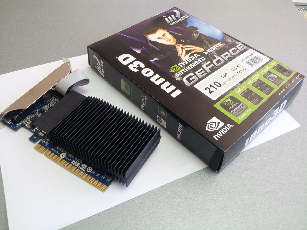 Видеокарта GT 1024 mb DDR3 Inno3D - фото 1 - id-p84783562