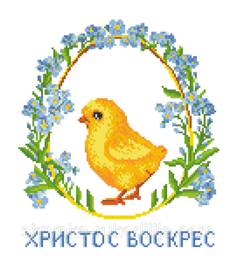 ХВГ-015 Великодній рушничок Заготовка для вишивки (розмір 30х40см) Княгиня Ольга