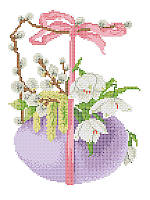 Заготовка для вишивки "Великодній рушничок" (розмір А4) ХВГ-022