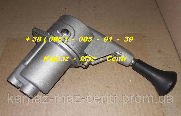 100-3537010 Кран ручного гальма КАМАЗ ( ручник ), 3-х вивідний (ID ...