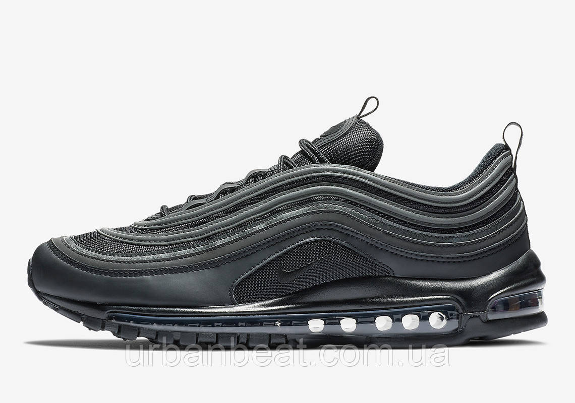 Чоловічі кросівки Nike Air Max 97 Triple Black Оригінал