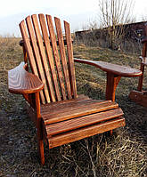 Крісло Адірондак класичне (Оброблене вогнем)