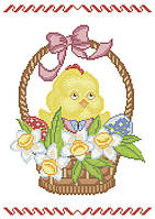 Заготовка для вишивки "Великодній рушничок" (розмір А4) ХВГ-007