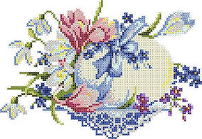 Заготовка для вишивки "Великодня серветка" (розмір А5 малесенький кошичок) ХВДГ-025