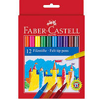 Фломастери Faber-Castell Feltip 12 кольорів