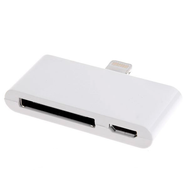 Адаптер Micro USB | Lightning | 30pin iPhone iPad
