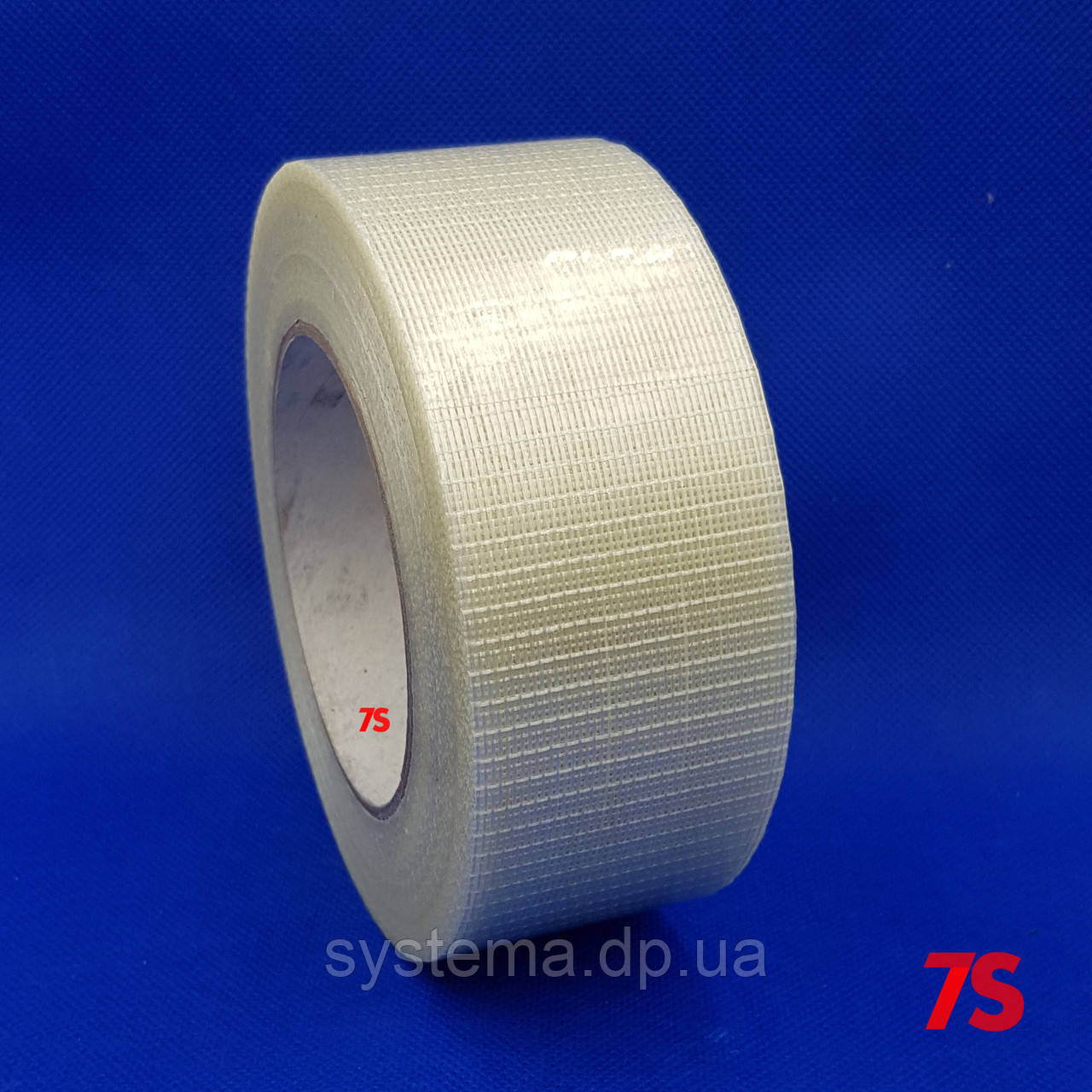 Клейка стрічка з двонаправленим розташуванням ниток скловолокна, 48 мм х 50 м