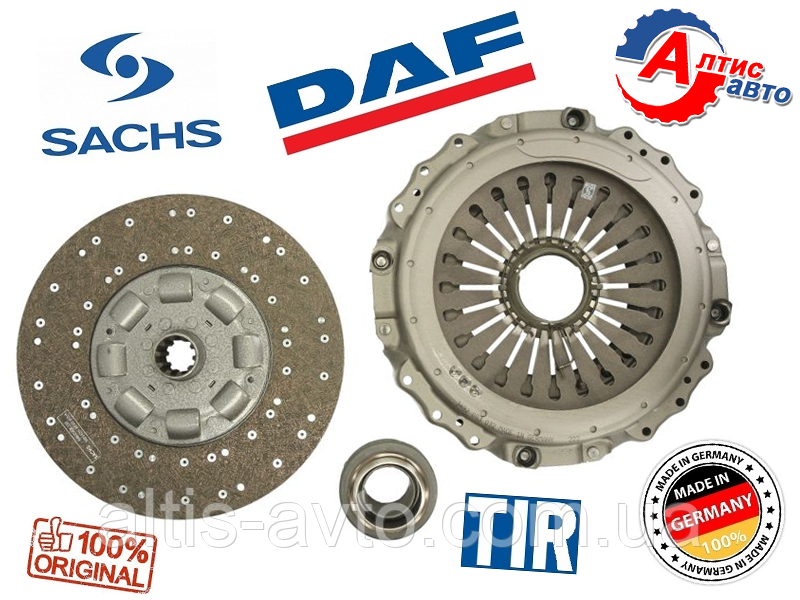 Комплект зчеплення DAF 105, XF 95 CF 85 75 (оригінал Сакс) Євро 5 3 діаметр 430 мм автомат Даф