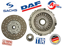Комплект сцепления DAF 105, XF 95 CF 85 75 (оригинал Сакс) Евро 5 3 диаметр 430 мм автомат Даф