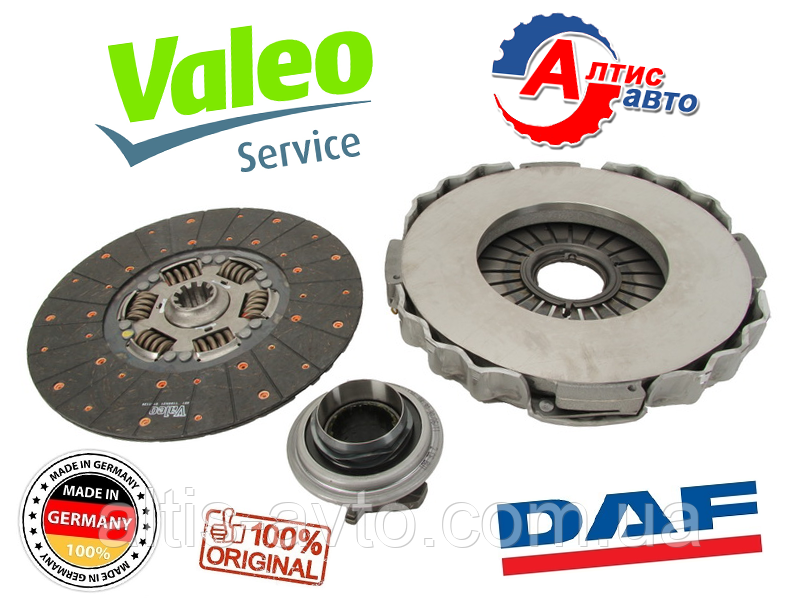 Комплект зчеплення DAF 105, XF 95/85CF (оригінал Valeo), CF75 -D=430 mm 827283, 3400700504, 3400122101