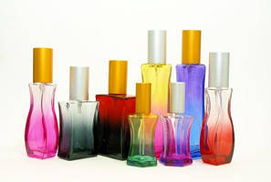 Флакони з кольорового скла!