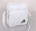 Спортивна сумка зі штучної шкіри sport303570 біла, фото 2