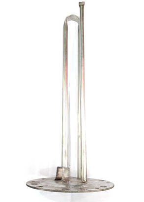 Фланець-колба під сухі тени Ø165 мм для бойлерів Electrolux, Termal.(повністю з нержавіючої сталі), фото 1