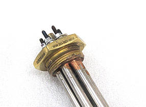 Блок тен 3 кВт / 220/380V / на різьбі 1 1/4" / Нержавіюча сталь