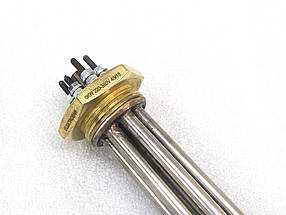 Блок тен 6 кВт/220/380V/на різі 1 1/4"/Нержавійка