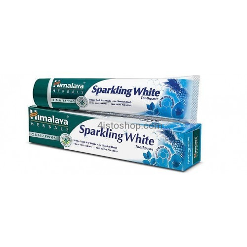 Вибілювальна зубна паста Himalaya Herbals Sparky White 80 г